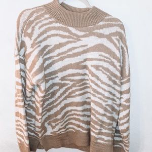 Tiger Striped Sweater
